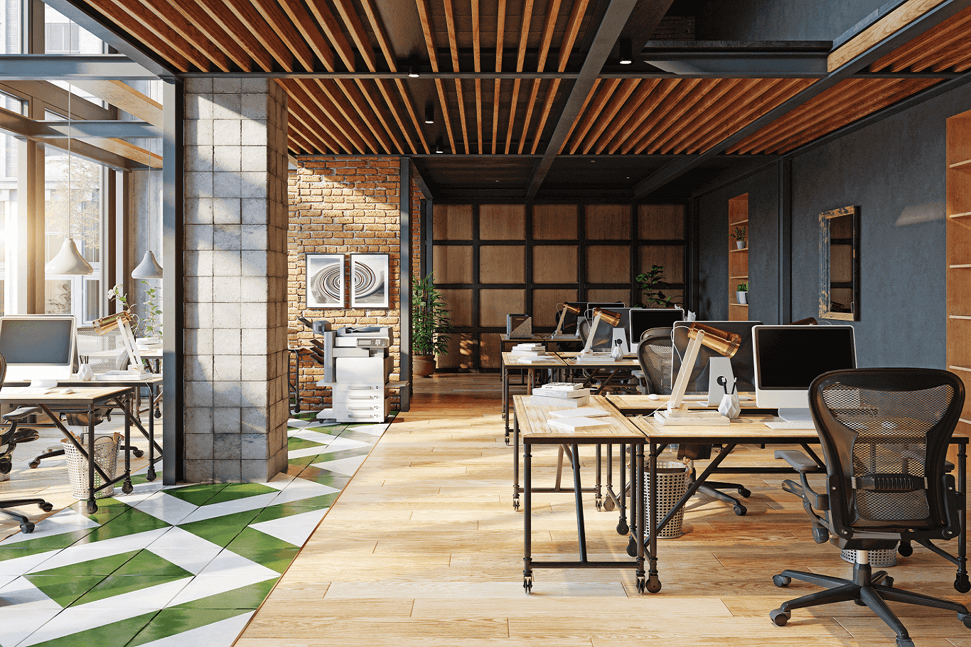 Industrial Style Office Designs: Key Concepts to Consider for the