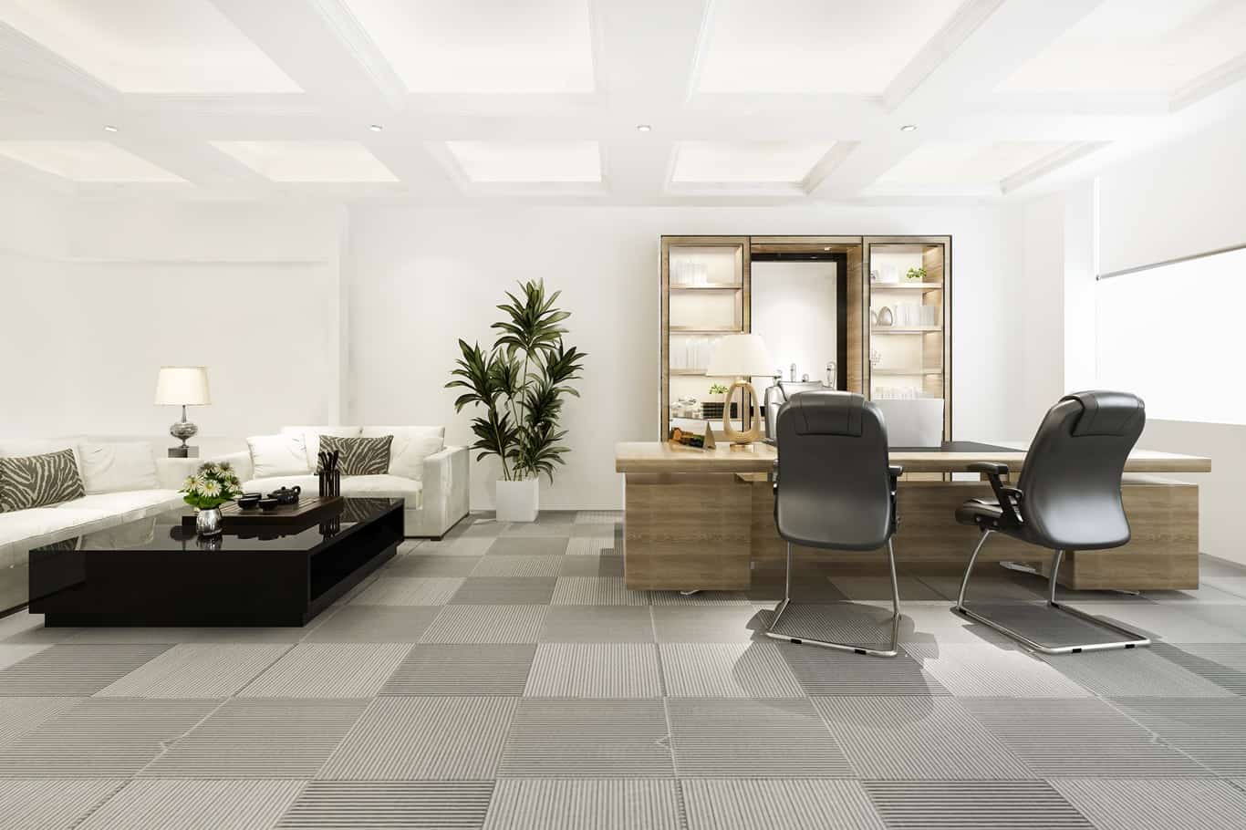 CEO Office Design : Create a Modern Luxury CEO Office Cabin?